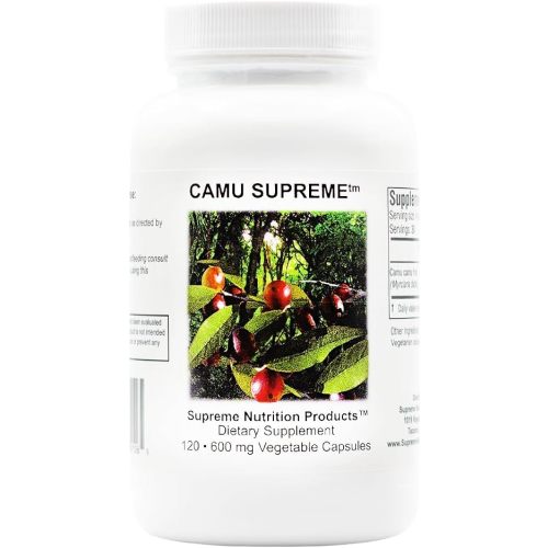 Supreme Nutrition Camu Supreme, 120 Pure Camu Camu Fruit Vegetarian Capsules