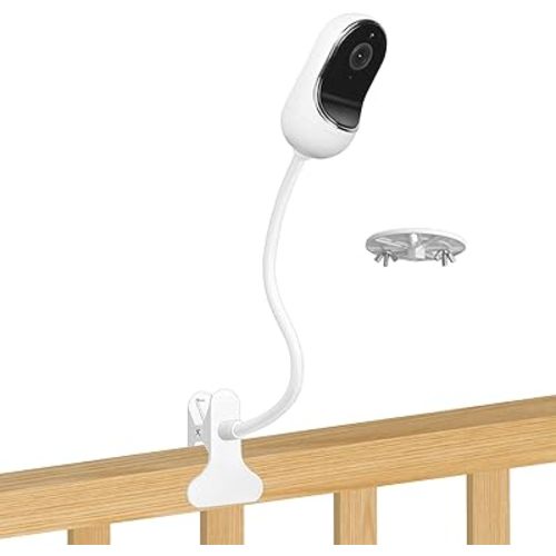 Flexible Baby Monitor Mount, Compatible with Owlet Cam, Cam 2, Duo, Duo 2, Dream Sight, Dream Duo and The Nanit Pro Smart Baby Monitor & Flex Stand