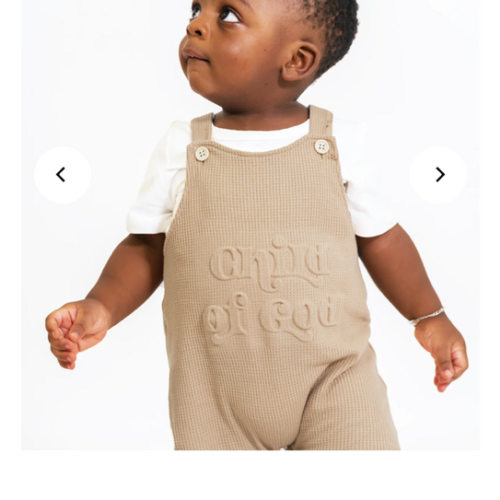 Child of God Waffle Overalls – OUR HOUSE ABOVE