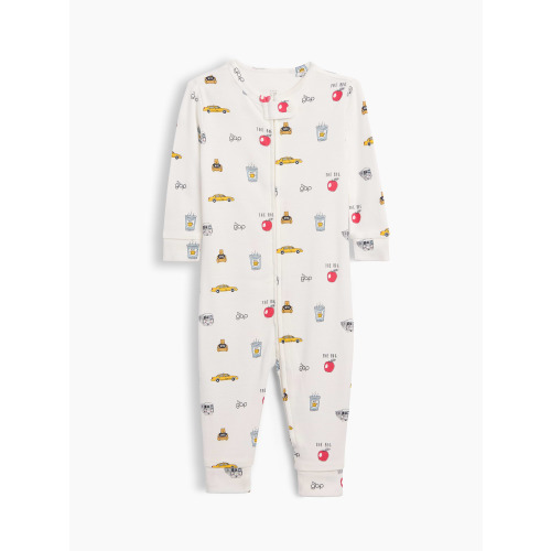 Baby & Toddler Organic Cotton Print One-Piece