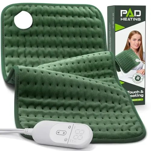 Heating pad for Back, Neck, Shoulder, Cramps and Leg Pain Relief, Heat Pads Christmas Gifts for Women, Men, Mom, Dad, Auto-Off,Machine Washable,Moist Dry Heat Options,Extra Large 12"x24"