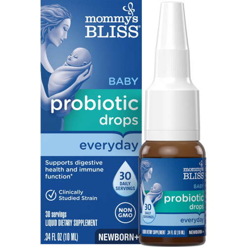 Mommy's Bliss Baby Probiotic Drops, 0.34OZ with Easy-to-Use Dropper