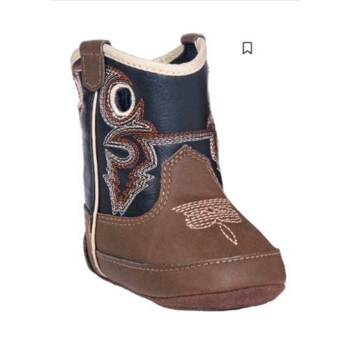 Double Barrel Infant Boys' Trace Baby Bucker Boots - Round Toe
