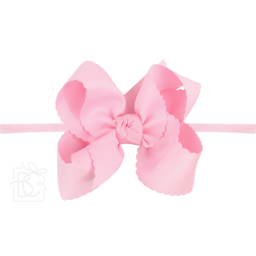 Satin Double Knot Bow on Clip