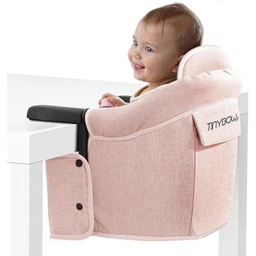 Hook On High Chair for Baby, High Chair That Attaches to Table - Clip On High Chair for Table, Portable High Chair for Travel, Highchair for Baby Seat - Portable Baby Chair for Eating