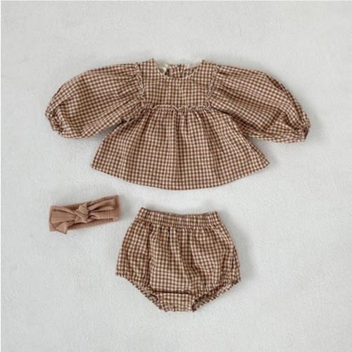 Weaved Plaids Set – Teeny Mini Me