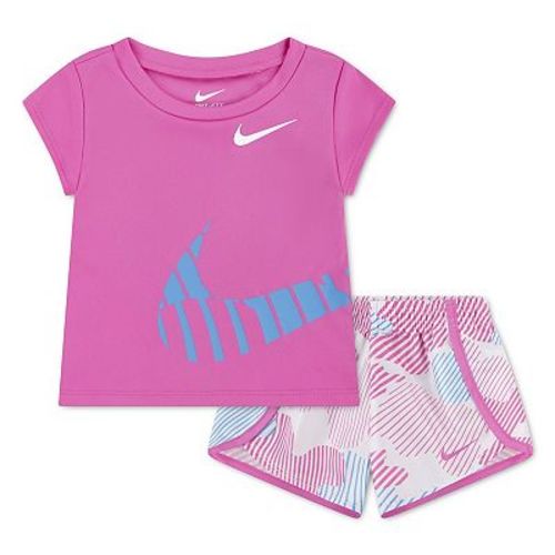 Baby Toddler & Little Girls 12 months - 6x Nike Essentials Dri-FIT T-Shirt & Sprinter Shorts 2-Piece Set