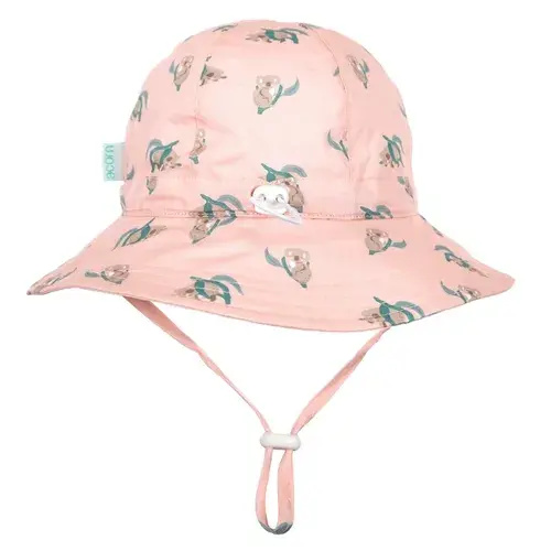 Acorn Sunhat Wide Brim Koala Pink | Baby Bunting AU