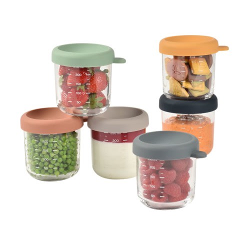 Glass Baby Food Jars