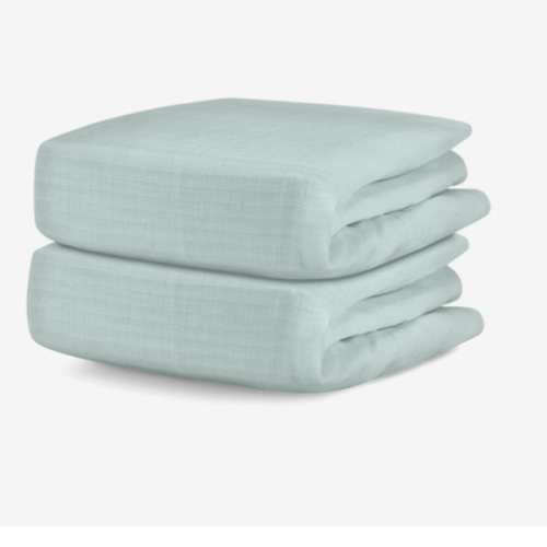 Breathable, Organic Cotton Sheets (2-pack) - Standard / Sunset Pink Solid