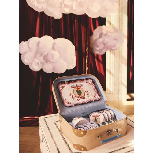 Cath Kidston Blue/Brown Paddington Childrens Play Tea Set