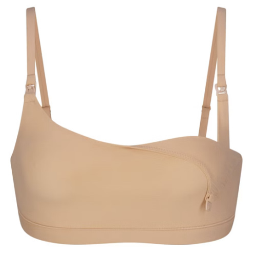 FITS EVERYBODY MATERNITY NURSING SCOOP BRALETTE | CLAY