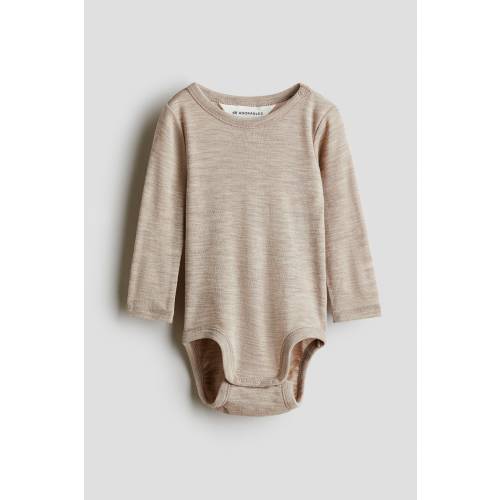 MERINO WOOL JERSEY BODYSUIT