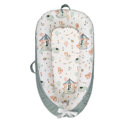 Premium Cotton Baby Lounger Nest