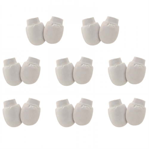 TELOLY 8 Pairs Baby Mittens,Cotton Baby Mittens Newborn,Mittens for Newborn Baby Boy for 0-1 Years