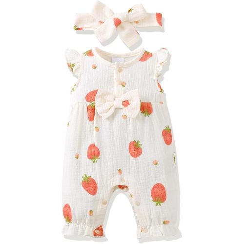 Preemie Linen Jumpsuit