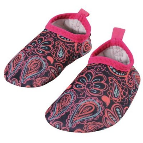 Hudson Baby Infant and Toddler Water Shoes for Sports, Yoga, Beach and Outdoors, Paisley Punch