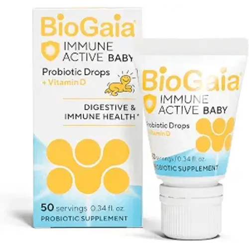BioGaia Immune Active Baby Probiotic Drops + Vitamin D | Immune & Digestive