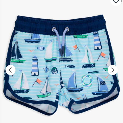 Performance Hybrid Dolphin Hem Swim Trunks