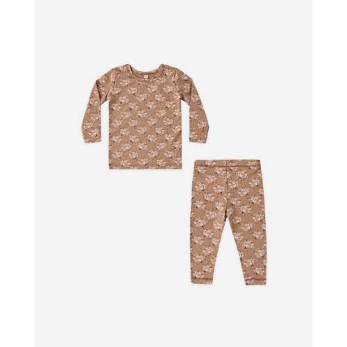 Bamboo Pajama Set Fall Floral – Quincy Mae