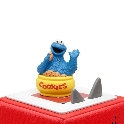 tonies Sesame Street Cookie Monster Tonie Figurine: PVC Material, Music Learning System, Digital Music Player Accessory
