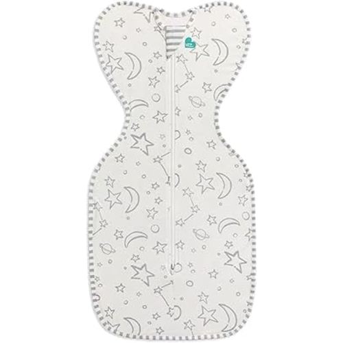 Love to Dream Swaddle UP, Silky-Lux 1.0 TOG, Super Soft, Luxurious 100% Viscose from Bamboo, Allow Baby to Sleep in Their Preferred Arms Up Position, Snug Fit Calms Moro Reflex, Cream, 13-19lbs