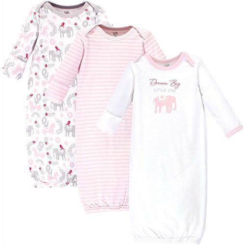 Touched by Nature Unisex Baby Organic Cotton Gowns