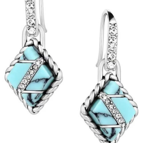 Montana Silversmiths Women's High Noon Cobblestone Earrings