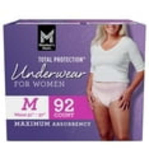 Member's Mark Total Protection Incontinence Underwear for Women, Choose Size - Samsclub.com
