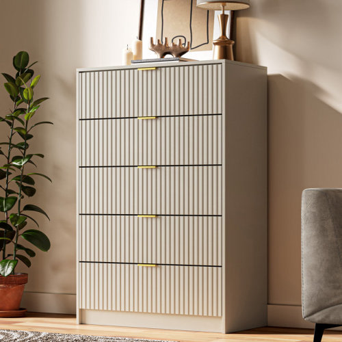 Ebern Designs 5 - Drawer Dresser, 47.2" H & Reviews | Wayfair