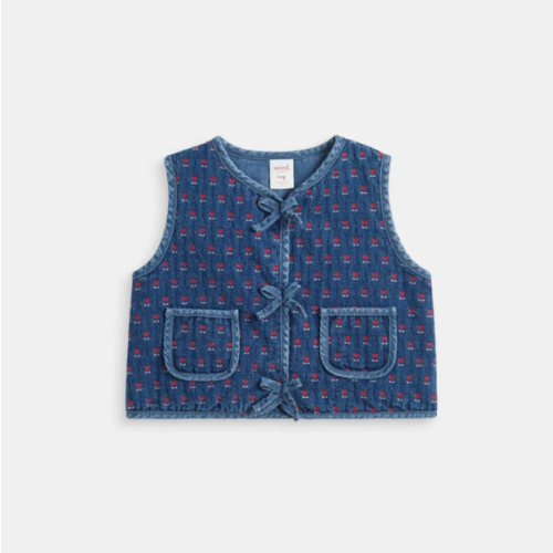 Tulip Denim Vest | Indigo | Seed Heritage