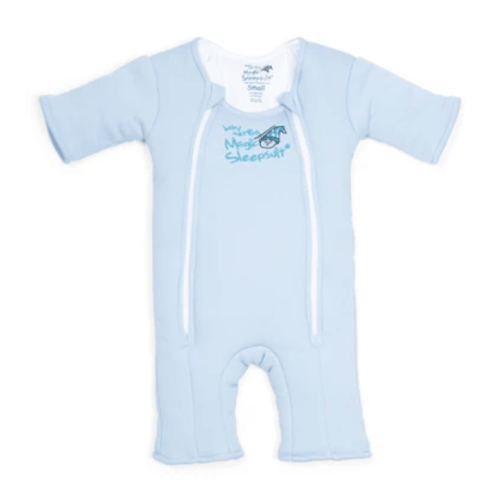 Blue Baby Merlin’s Magic Sleepsuit – 100% Cotton for Better Baby Sleep