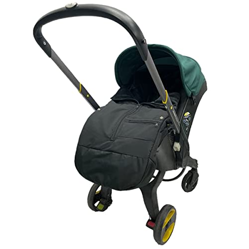 Universal Stroller Accessories Footmuff Compatible with Doona Car Seat & Strollers, Waterproof Warm Bunting Bag Suitable for 95% Car Seat and Strollers