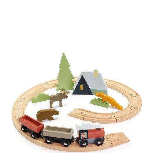 Tender Leaf Toys Treetops Train Set