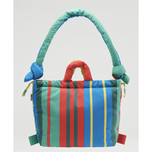 Ona Soft Diaper Bag – Cotton Colorful Stripes