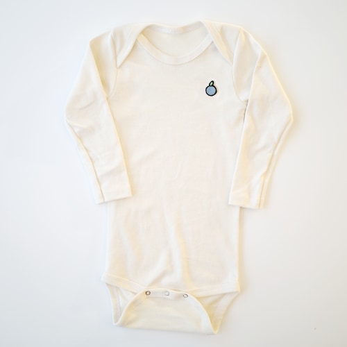 The Everyday Long-Sleeve Bodysuit in Natural White