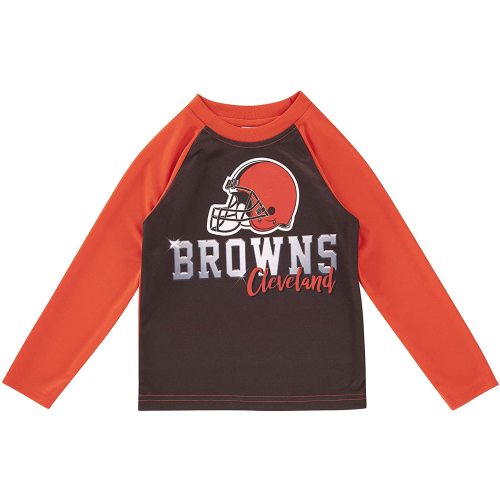 Gerber Childrenswear NFL Cleveland Browns Infant Toddler Long Sleeve Tee