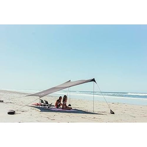 Neso Tents Grande Beach Tent, 7ft Tall, 9 x 9ft, Reinforced Corners and Cooler Pocket