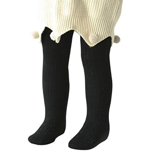American Trends Baby Tights Non Slip Skid Baby Girl Tight Toddler Stocking Pants Cable Knit Infant Leggings