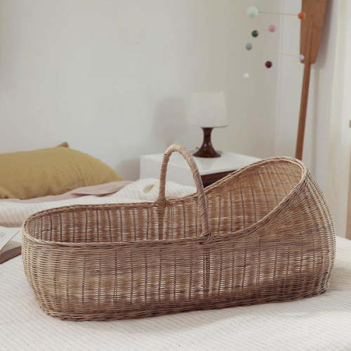 Olli Ella Lyra Moses Basket – Mini Mint