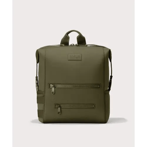 Indi Diaper Backpack in Dark Moss, Large