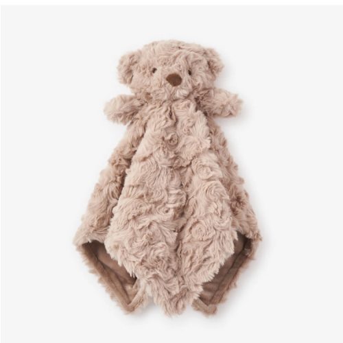 Plush Bear Baby Security Blanket