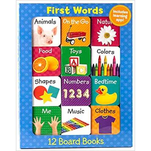 First Words (12 Book Set & Downloadable App!) (Early Learning)