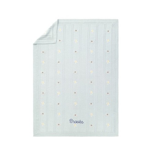 Dreamy Luxe Knit Baby Blanket