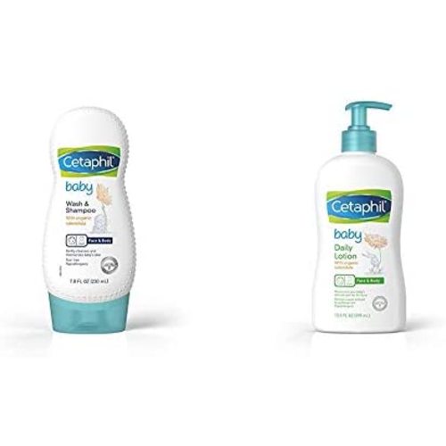 Cetaphil Baby Wash & Shampoo and Baby Daily Lotion