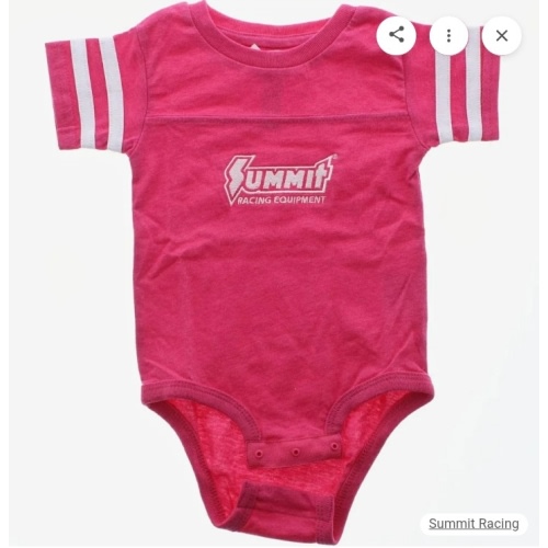 baby girl summit racing onsie