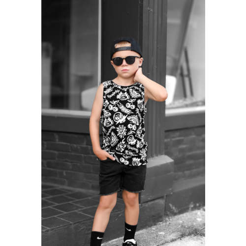 Bamboo Tank in Bad Boy [Midnight Edition]