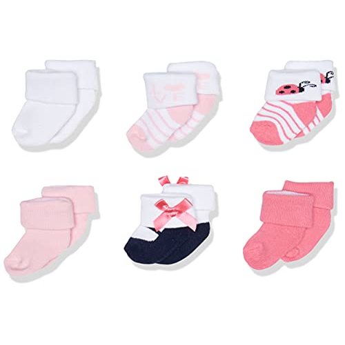 Luvable Friends Unisex Baby Newborn and Baby Socks Set