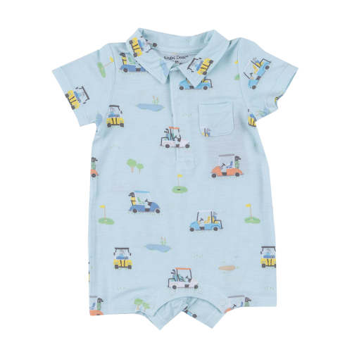 Polo Shortie, Golf Carts Blue