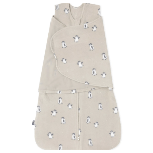 Penguin Micro-Fleece Swaddle Newborn | HALO